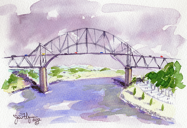 Sagamore Bridge by James Flynn Sagamore Bridge by James Flynn